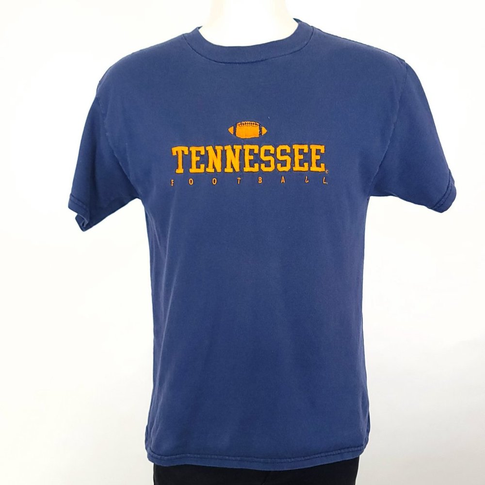 Briar Creek Tennessee Football T-Shirt Mens Medium Blue Graphic Tee Sportswear